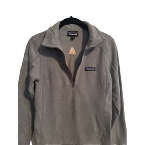 Patagonia 1/4 Zip Fleece Long Sleeve Pullover Sweater Top Women’s Size XS